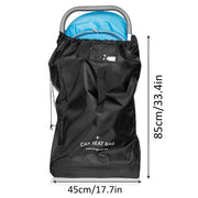 Standard or Double/Dual Stroller Gate Check Bag XL Travel Bag Foldable for Airport, Airplane Gate Check, Car Trips