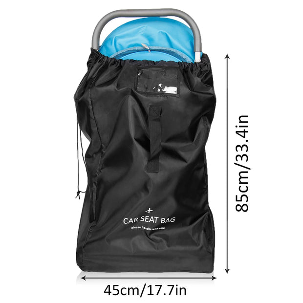 Standard or Double/Dual Stroller Gate Check Bag XL Travel Bag Foldable for Airport, Airplane Gate Check, Car Trips