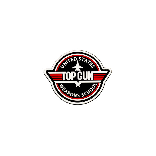 Top Gun Fighter Weapons Round PVC Patch