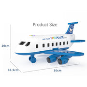 Large Musical Moving Toy Airliner