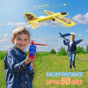 Outdoor Toy Aircraft Gun for Boys & Girls