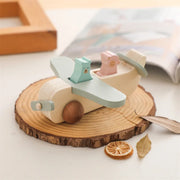 Montessori Beech Wooden Plane Toy