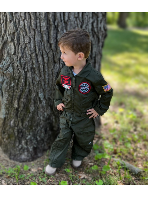 Youth Flight Suit Pilot Costume